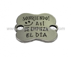 Chapas con frases