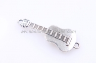 5 CONECTORES GUITARRA PLATA ANTIGUA 46X17mm