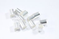 5 Chafas 3.5x3 mm plata 925