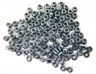 20 GR ROCALLA 6/0 (3.6 - 4mm) GRIS TITANIO EFECTO PLATA