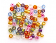 20 GR ROCALLA 6/0 (3.6 - 4mm) MIX EFECTO PLATA