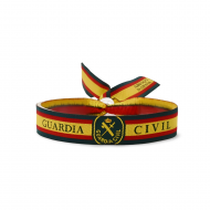 Pulsera de tela de la Guardia Civil